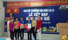 Phường Tân Thới Hiệp Đẩy mạnh công tác phát triển Đảng viên trẻ khu vực trường học.