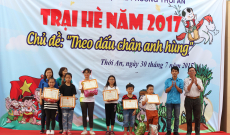 Phường Thới An Trại hè  với chủ đề Theo dấu chân anh hùng