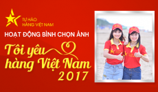 Hội thi ảnh Tôi yêu hàng Việt Nam