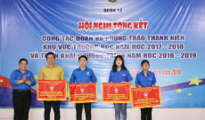 Tổng kết công tác Đoàn khu vực trường học năm học   .