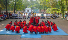 Đoàn Trường THPT Võ Trường Toản Cuộc thi flashmob Chào Mừng Ngày Nhà Giáo Việt Nam   