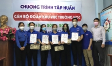 TẬP HUẤN CBĐ KHU VỰC TRƯỜNG HỌC VÀ TUYÊN DƯƠNG GƯƠNG CBĐ ĐẬU ĐẠI HỌC NĂM 