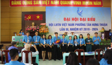 Phường Tân Hưng Thuận Tổ Chức Đại Hội Đại Biểu Hội LHTN Việt Nam Phường Lần III nhiệm kỳ .