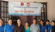 Phường Tân Thới Nhất Trao tặng Nhà tình bạn cho thanh niên