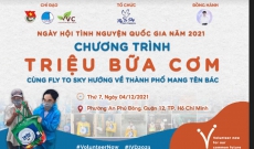 P. AN PHÚ ĐÔNG PHỐI HỢP CÙNG FLY TO SKY THỰC HIỆN CHƯƠNG TRÌNH TRIỆU BỮA CƠM